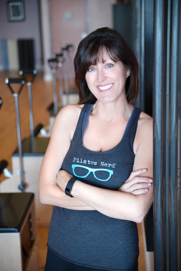 Dena Lombardo, Pilates instructor and owner of Love Pilates studio in Huntington Beach CA